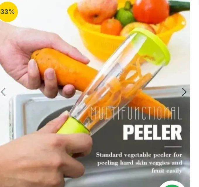 3-in-1 Stainless Steel Vegetable Stainless Steel Vegetable & Fruit Peeler