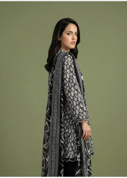 BLACK & WHITE  LAWN  UNSTITCHED COLLECTION 2026 VOLUME 02🌸