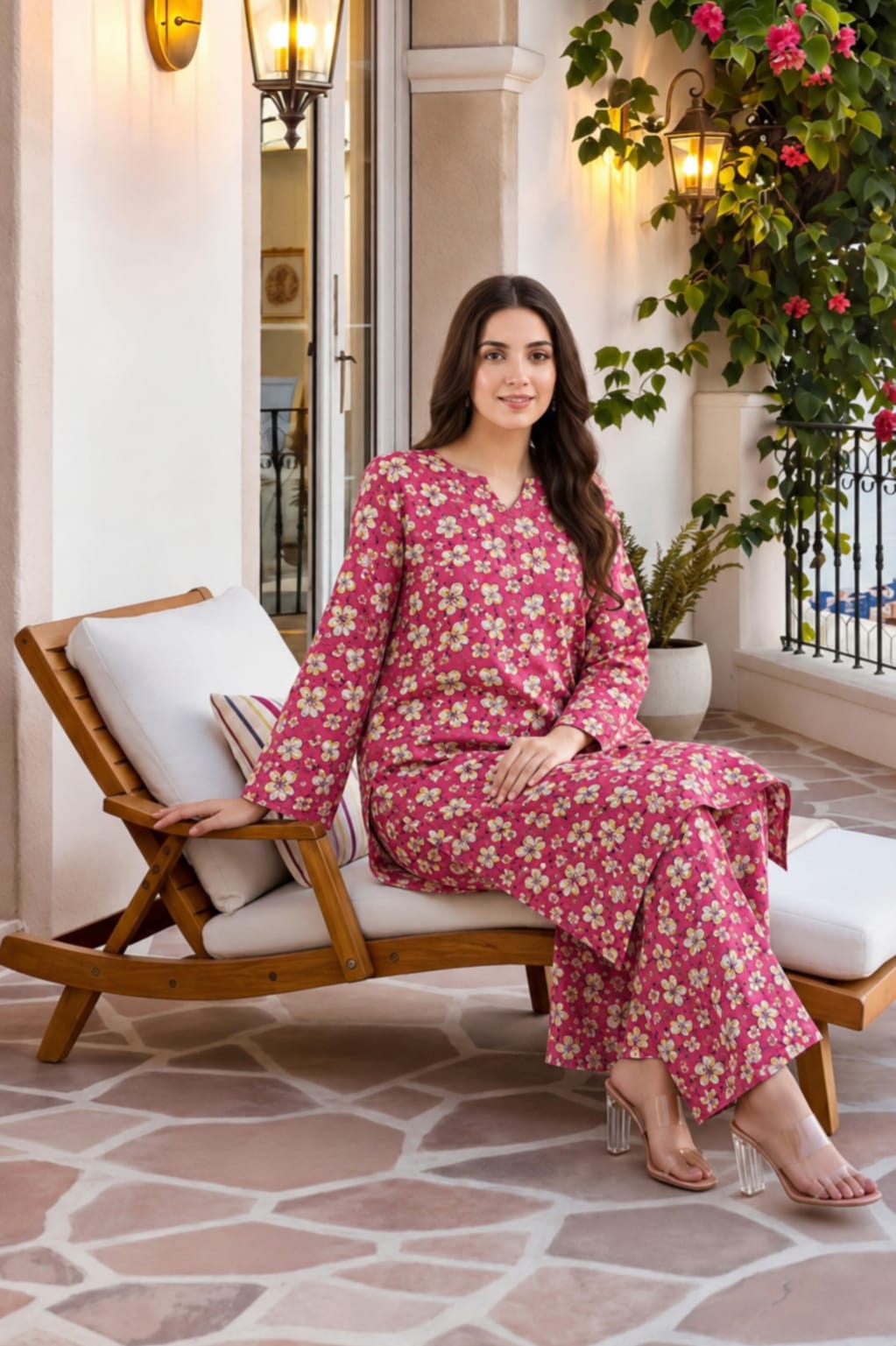 ETHNIC l Digital Printed Lawn 2 pc unstitched