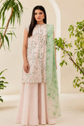 KHAADI BANA DORA 3 PC SUIT UNSTITCHED