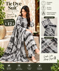 Turkish 3pc Unstitched Linen Suit