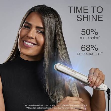 REMINGTON S8500 HAIR STRAIGHTENER SHINE THERAPY