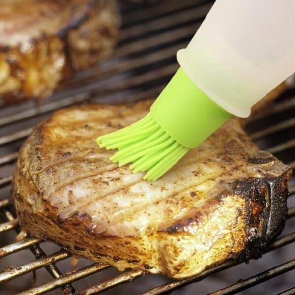 Silicone Oil Brush Bottle